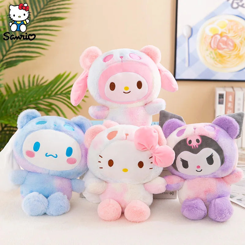 Kawaii Sanrio 25CM Kuromi, Hello Kitty, Melody, Cinnamoroll Plush Dolls – Soft Stuffed Animals, Plushie Pillows | Perfect Xmas Gifts